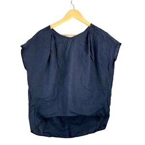 Urban‎ research doors lagen look linen top navy coastal sz OS